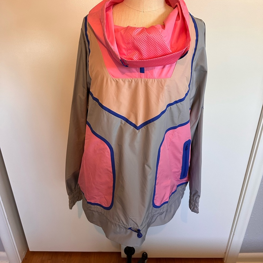 Adidas x stella McCartney  Pink and Gray Windbreaker